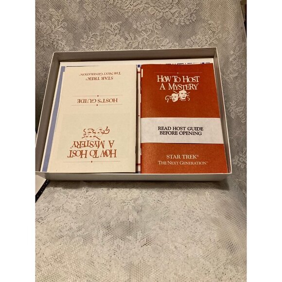 Star Trek The Next Generation How To Host A Mystery Party Game Special E… - Picture 7 of 9